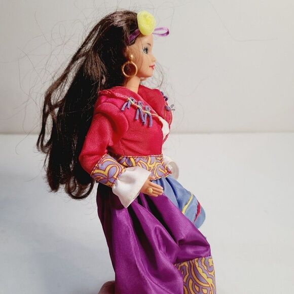 Vintage 1992 Italian Barbie Dolls of The World Collection 2256 Brunette - Picture 8 of 11